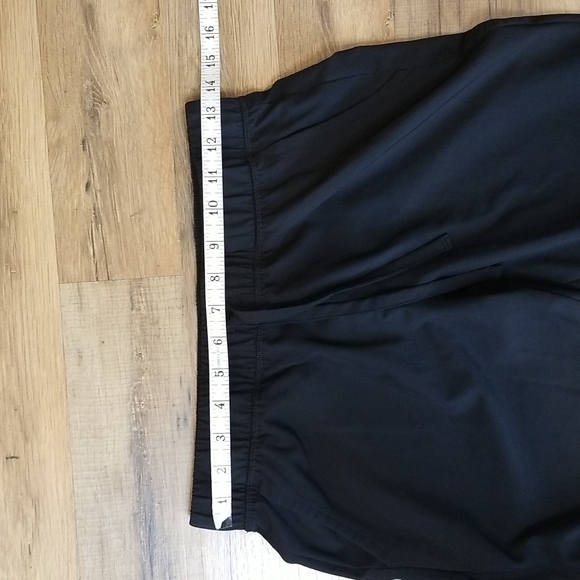 GAIAM BLACK WORKOUT PANTS WITH DRAWSTRING WAIST AND RUCHED HEM - Picture 7 of 14